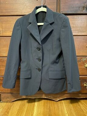 Kids Navy Hunter/Jumper Horse Show Jacket